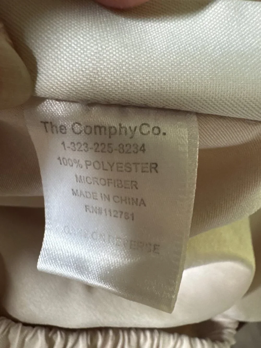 The Comphy Co. Beige Fitted Sheet 100% Polyester Microfiber For Massage Or Spa T
